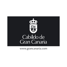 Cabildo de Gran Canaria – versión negativa monocromática
