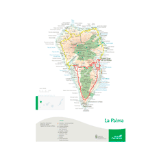 Mapa de La Palma