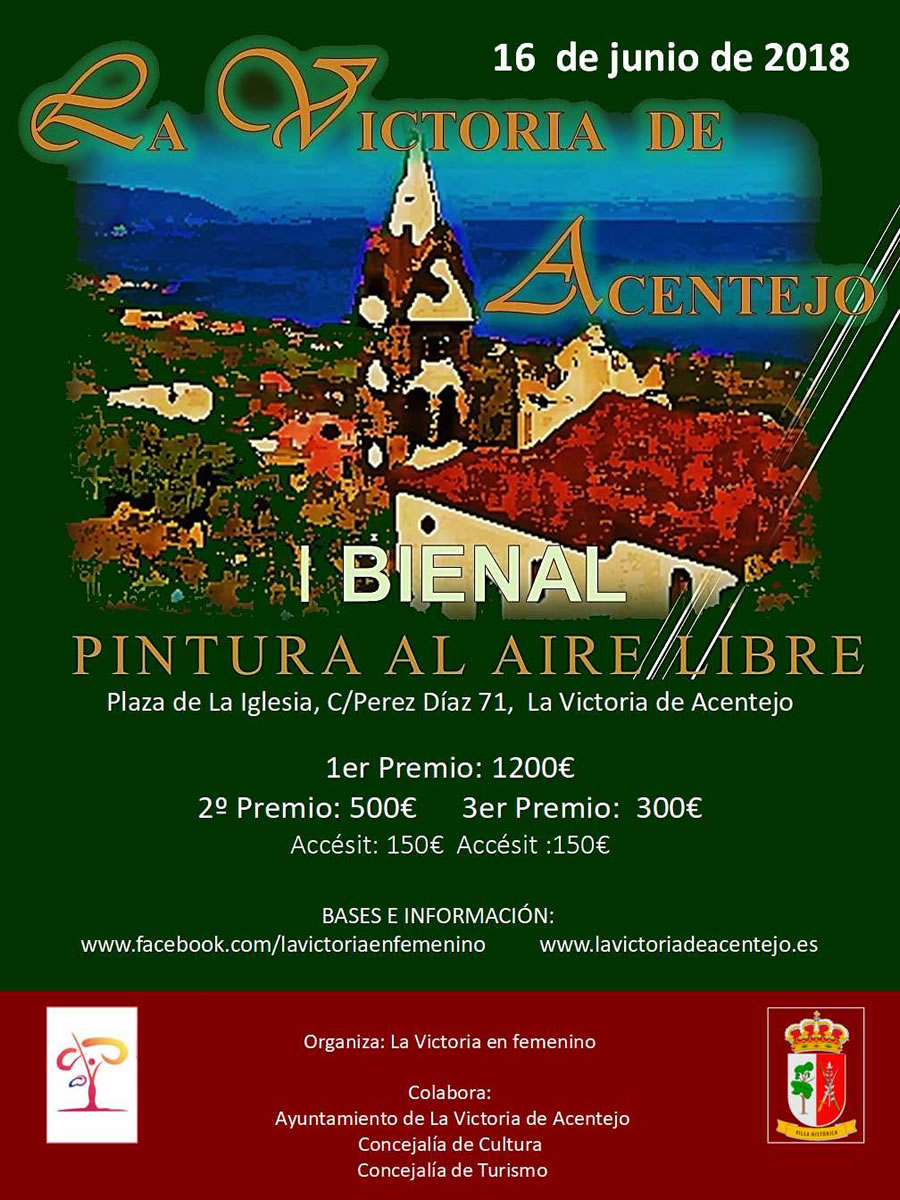 Convocado el I Concurso bienal de pintura rápida al aire libre “La Victoria en femenino” en La Victoria de Acentejo