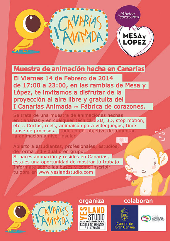 Canarias Animada llega a la Zona Comercial Mesa y López