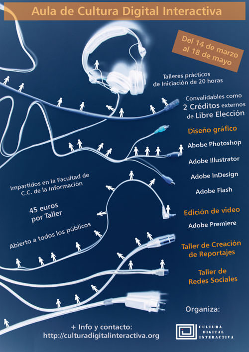 El Aula de Cultura Digital Interactiva pone en marcha sus talleres