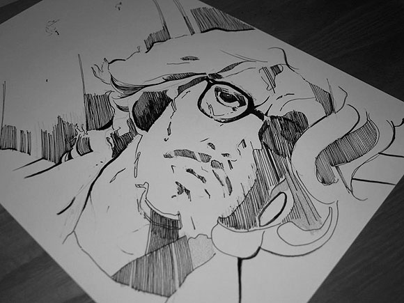 Entre tintas planas y caracteres