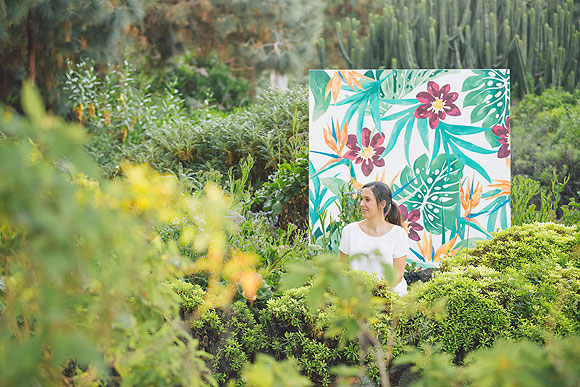De la flora su colorido…