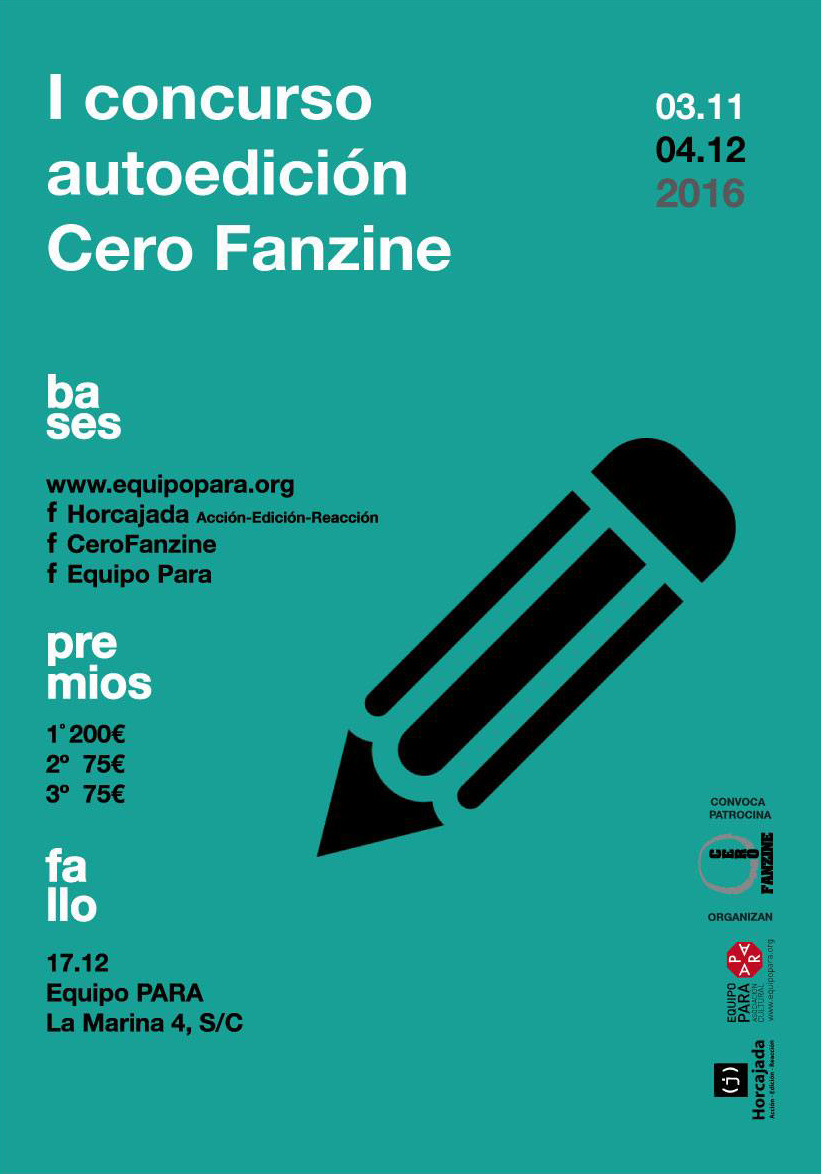 I Concurso de autoedición CeroFanzine