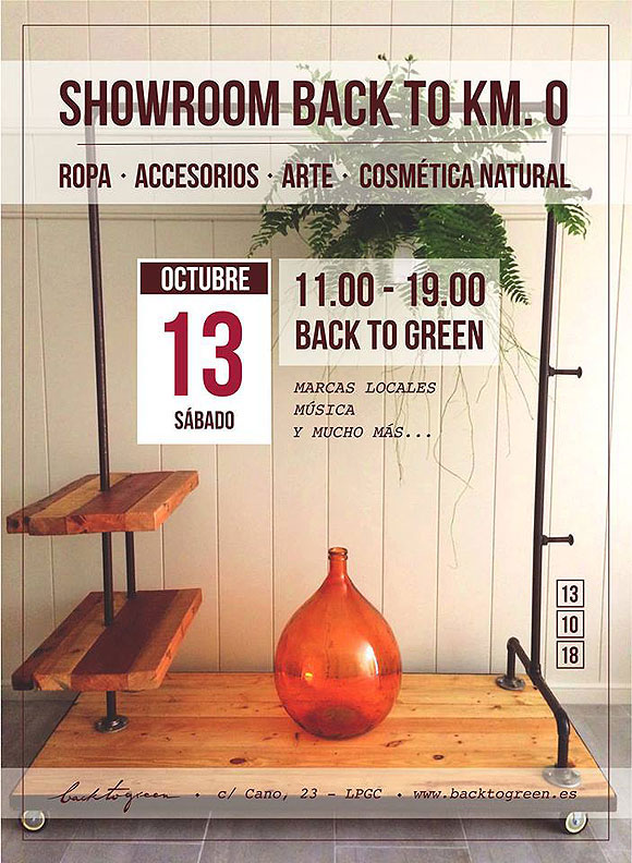 Regresa el showroom «Back to Km 0», en su 8ª Edición, a Back to Green (LPGC)
