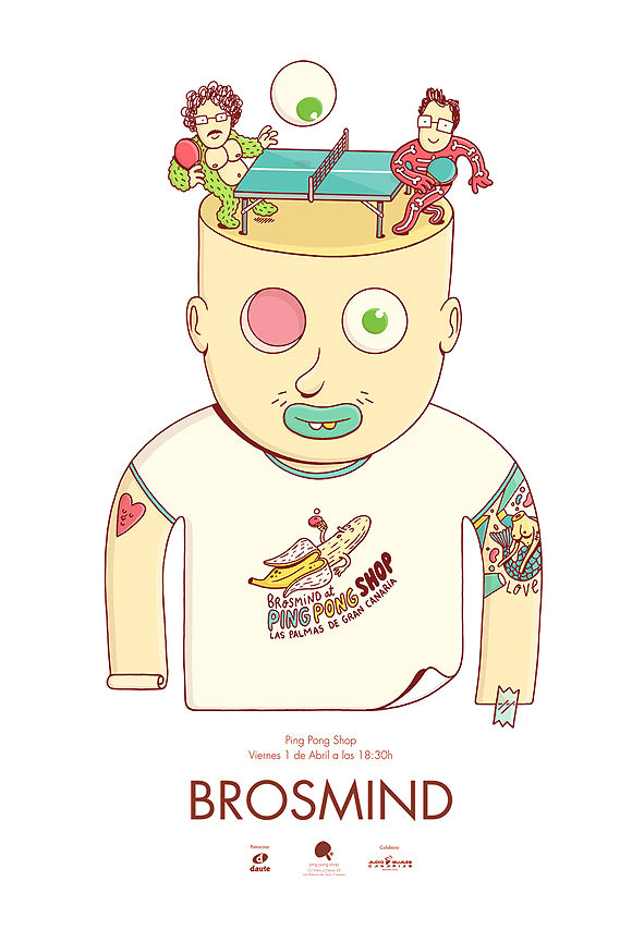 Brosmind coge el relevo en Ping Pong Shop