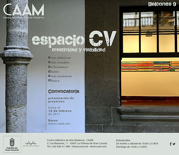 El CAAM convoca “Espacio CV-Creatividad y visibilidad” para fomentar el trabajo de jóvenes creadoras/es
