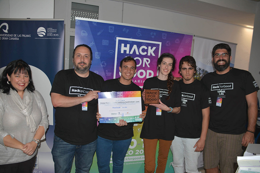 PicComunica se alza como ganadora de la V edición de HackForGood Canarias