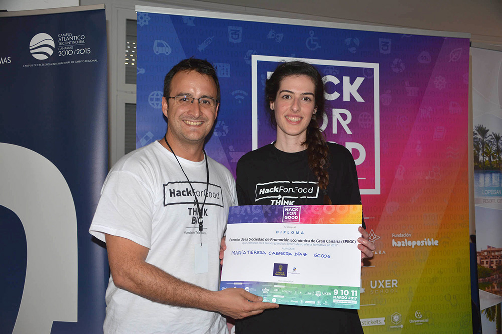 PicComunica se alza como ganadora de la V edición de HackForGood Canarias // CanariasCreativa.com