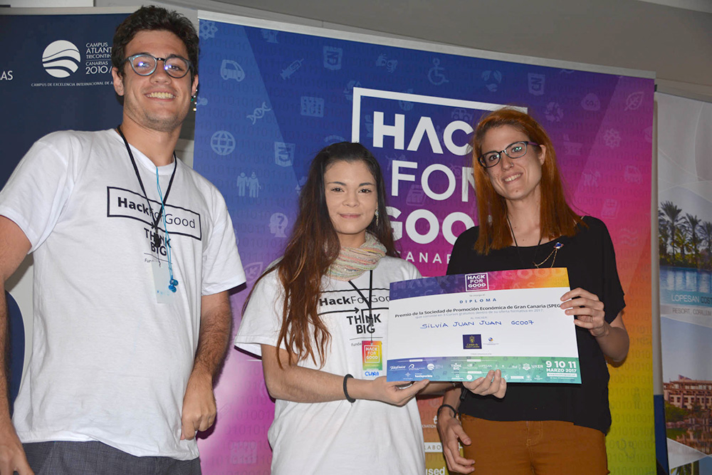 PicComunica se alza como ganadora de la V edición de HackForGood Canarias // CanariasCreativa.com