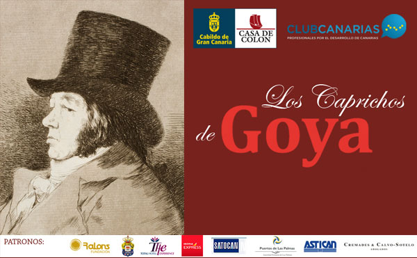 El Cabildo de Gran Canaria y el Club Canarias traen a la isla la colección completa de los “Caprichos de Goya” a la Casa de Colón