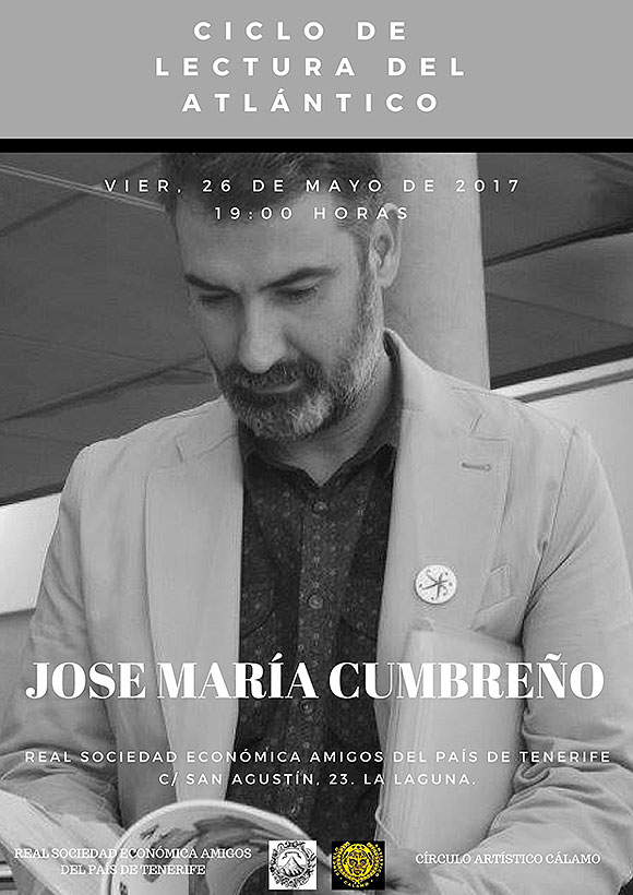 José María Cumbreño, autor invitado en el VII Ciclo de Lectura del Atlántico