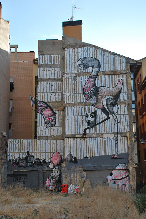 Graffitti pedagógico y social