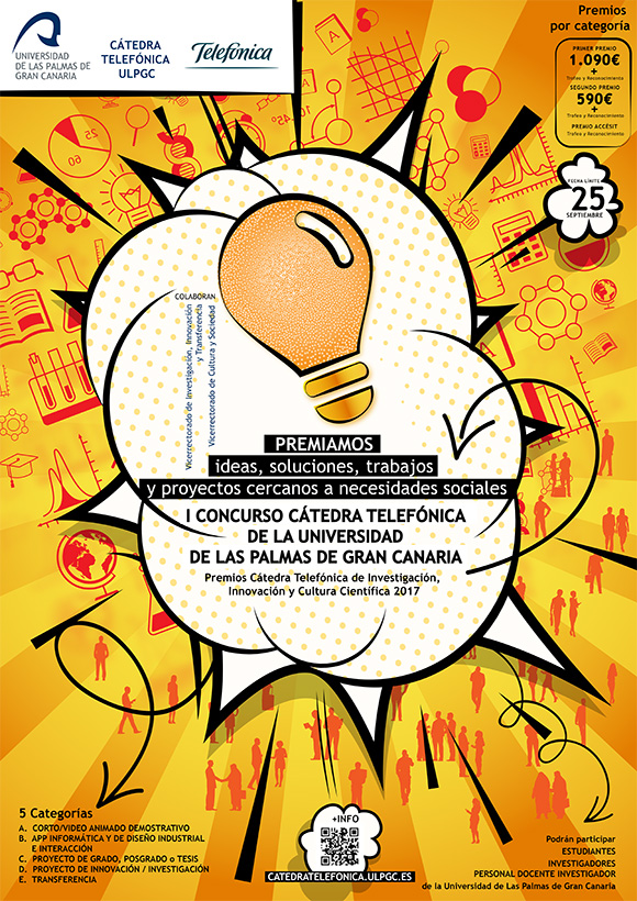 La ULPGC convoca el I Concurso Cátedra Telefónica