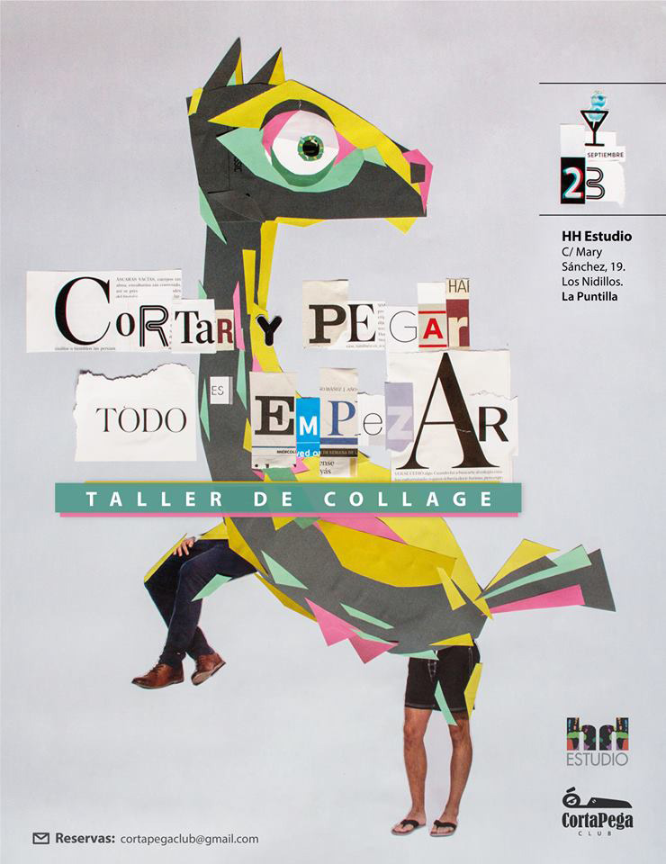 Nace CortaPega Club, el club de los collageros de Canarias, con un primer evento el próximo 23 de septiembre en Gran Canaria.