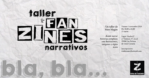 La IV Feria de Fanzines CoZidos comienza la semana que viene con dos talleres temáticos