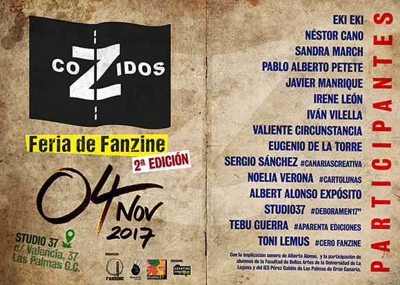 CoZidos, la feria de fanzines, confirma ya sus primeros asistentes // CanariasCreativa.com