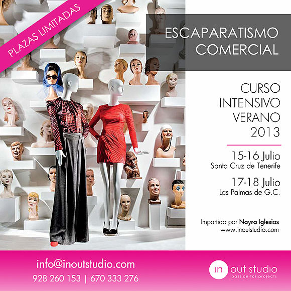 Curso de Escaparatismo en Gran Canaria y Tenerife