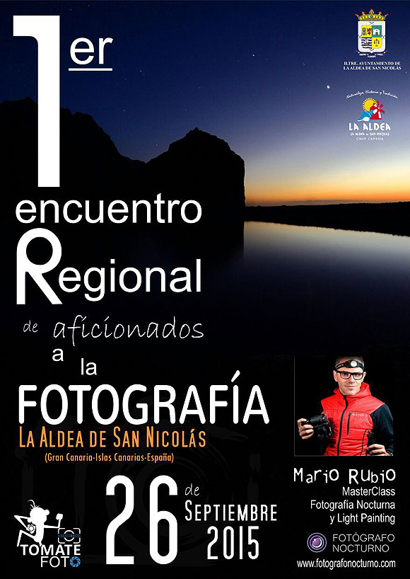 Primer encuentro regional de aficionados a la fotografía en La Aldea de San Nicolás