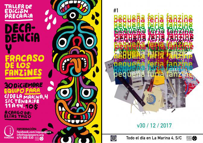 El EquipoPARA se llena de fanzines para celebrar el fin de año
