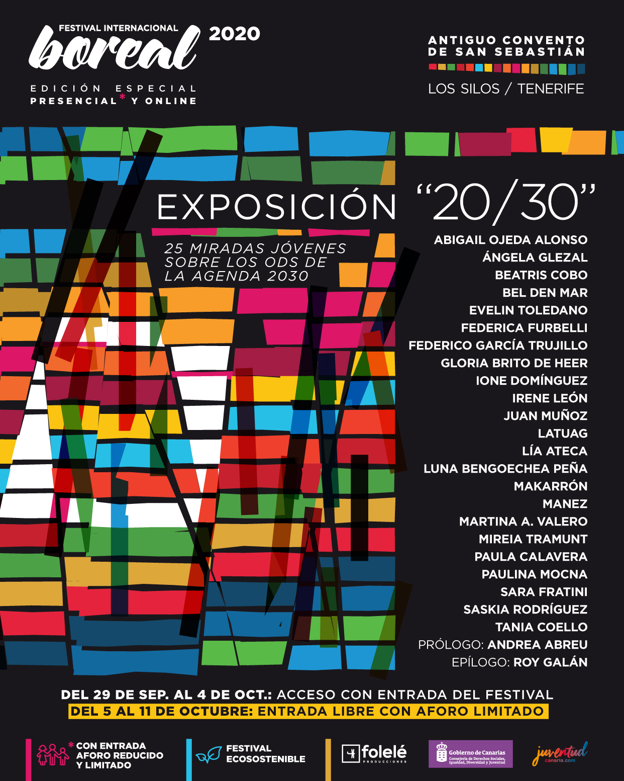 Festival Boreal regresa este 2020 con una serie de actividades Presenciales y Online, Adaptado a las posibilidades del momento y cumpliendo con todas las Medidas de Seguridad y Salud Pública