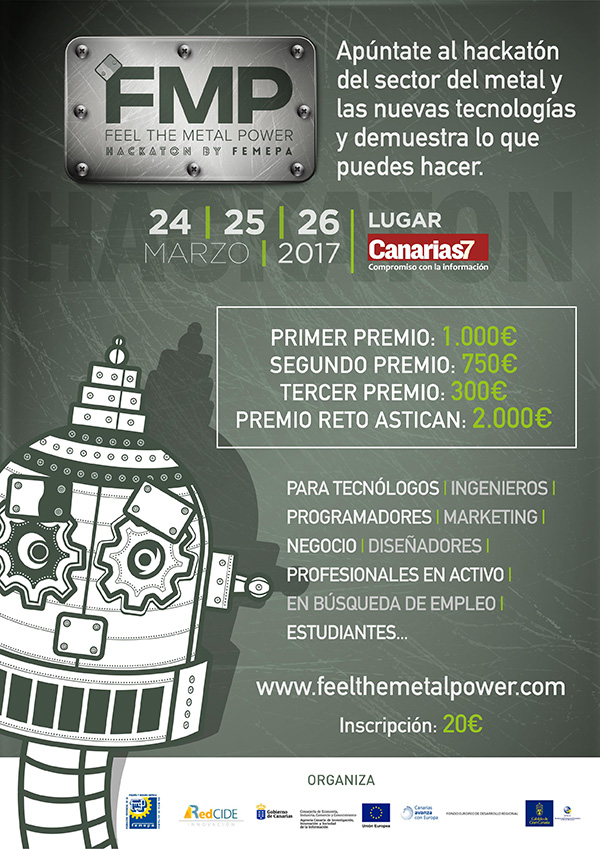 Femepa lidera el I Encuentro de Programadores, Analistas de Datos y/o Emprendedores con el fin de premiar la más destacada referencia tecnológica expuesta en el hack