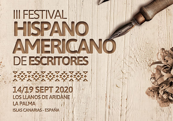 El Festival Hispanoamericano de Escritores regresará del 14 al 19 de septiembre en Los Llanos de Aridane (La Palma)