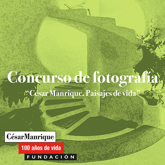 La Fundación César Manrique convoca un concurso de fotografía sobre la obra pública del artista, en el marco del centenario de su nacimiento