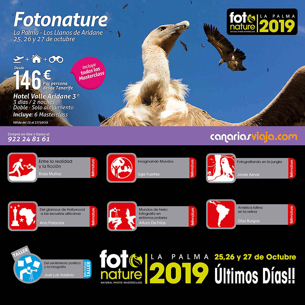 La gran cita de fotografía de naturaleza «fotonature La Palma» regresa del 25 al 28 de octubre // CanariasCreativa.com