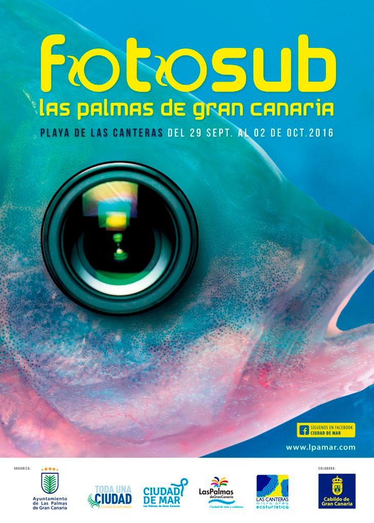 Fotosub Las Palmas de Gran Canaria 2016 presenta su cartel y calienta motores para su novena edición