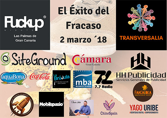 Las Palmas de Gran Canaria se incorpora al circuito mundial de las Fuckup Nights
