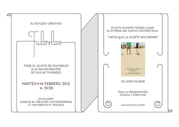 Un estudio creativo inaugura sus actividades con el estreno de un cortometraje de Amos Milbor en Las Palmas.