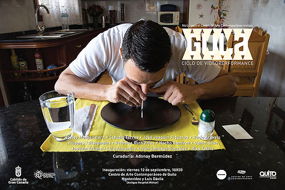El ciclo canario de videoperfomance “Gula” vuela hasta Quito (Ecuador)
