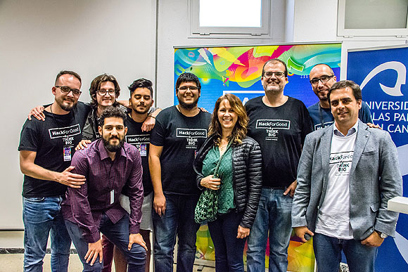 El equipo “Testigos de Fourier” y sus nuevos algoritmos para la detección de tejidos tumorales se alzan con el 1er premio de HackForGood Canarias