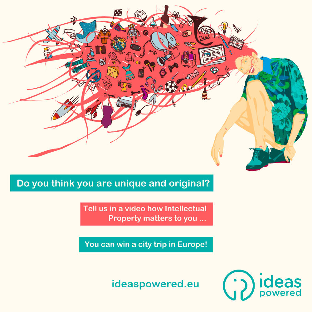 Lanzamiento del sitio web europeo Ideas Powered creado por y para jóvenes para la defensa de la Propiedad Intelectual