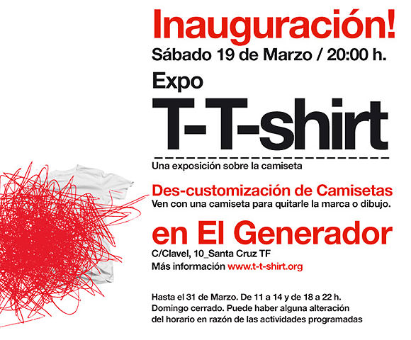 Inauguración Exposición T-T-shirt