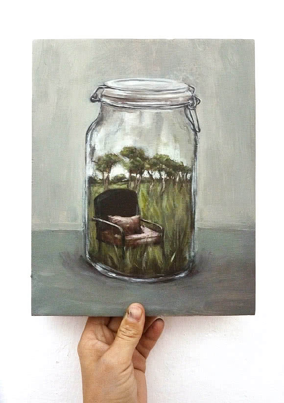 La creación que escapa al soporte - Irene León (Maruchita) // CanariasCreativa.com