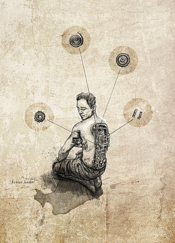 La creación que escapa al soporte - Irene León (Maruchita) // CanariasCreativa.com