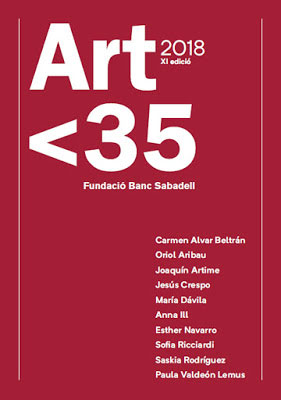 El canario Joaquín Artime, uno de los ganadores del certamen Art35, expone su obra en la Sala Parés.