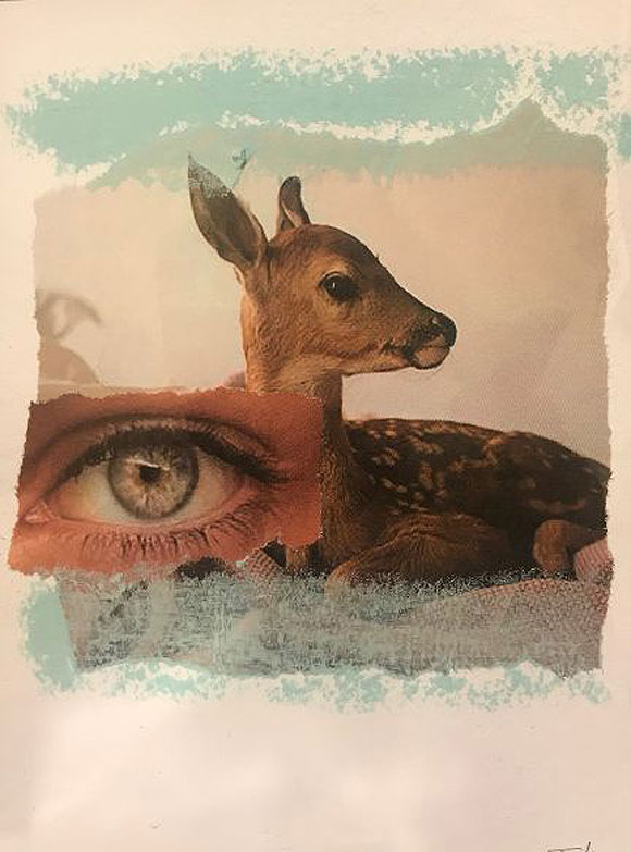 Toni Lemus presenta su última serie de collages en Espacio Dörffi. // CanariasCreativa.com