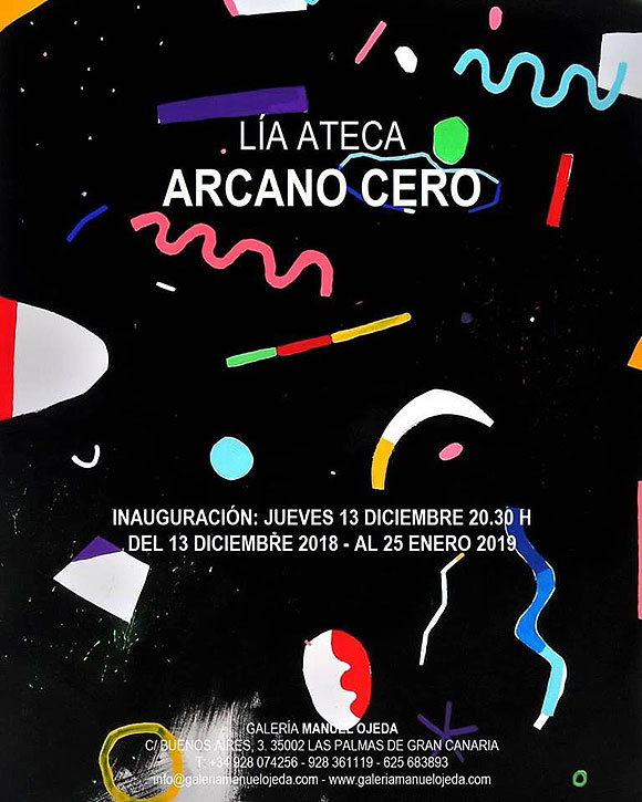 Lía Ateca expone «Arcano Cero» en la Galería Manuel Ojeda