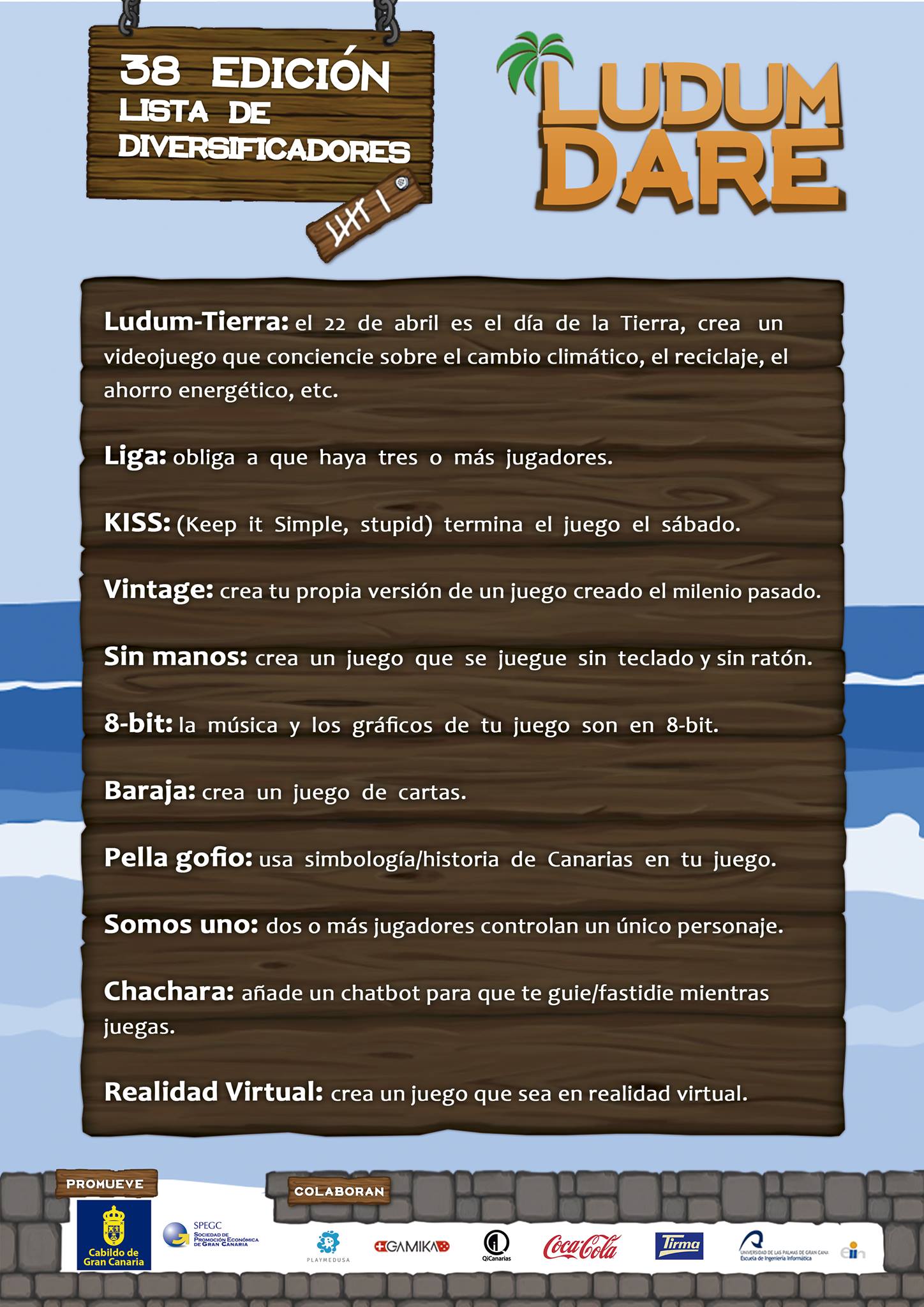 Ludum Dare regresa a Gran Canaria del 21 al 23 de abril