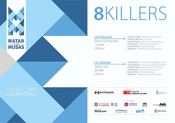 Matar a las musas: charlas sobre creatividad.