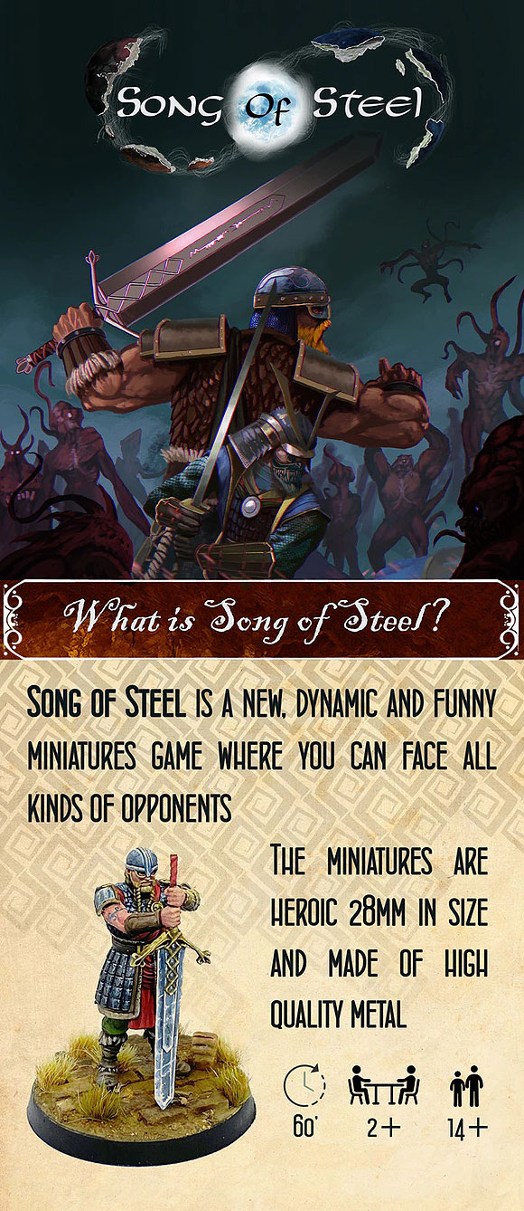 Un grupo de jóvenes canarios se lanza al mundo de la creación de juegos de rol de alta calidad, a través del crowdfunding, con «Song of steel»