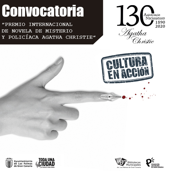«Cultura en acción» recuerda el 130 aniversario del nacimiento de Agatha Christie y convoca un certamen de novela de misterio
