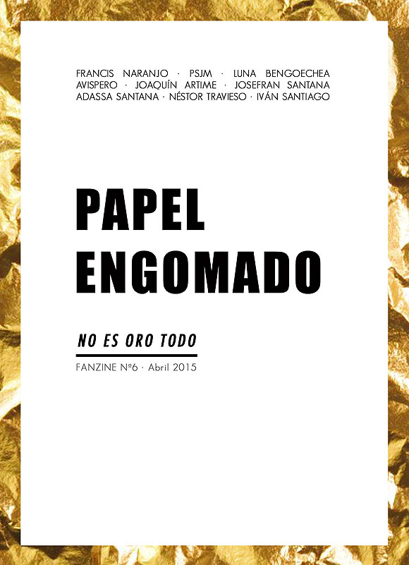 Nº 06 de papel engomado en Tenerife