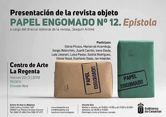 «Papel engomado» vuelve a La Regenta