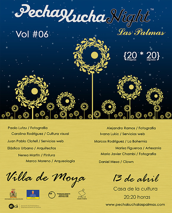 PechaKucha Night Las Palmas 06 ya tiene ponentes