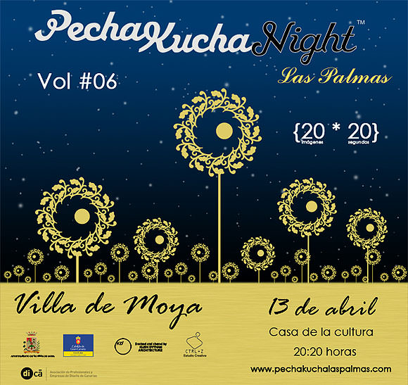 El Ayuntamiento de Moya acogerá la sexta edición de Pecha Kucha Night Las Palmas.