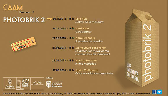 Photobrik 2: segundo ciclo de conferencias del proyecto artístico y solidario